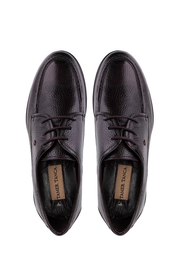  Tamer Tanca Erkek Hakiki Deri Kahverengi Klasik Ayakkabı