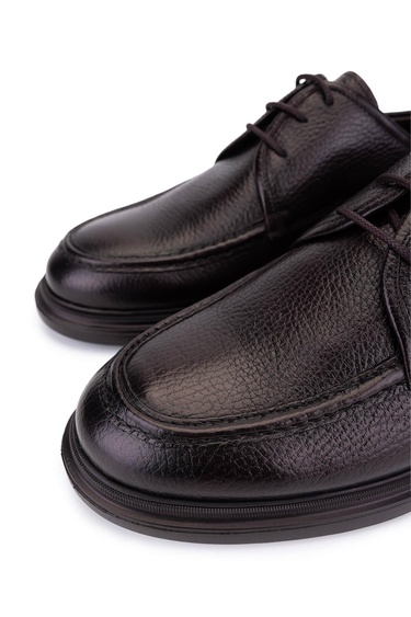  Tamer Tanca Erkek Hakiki Deri Kahverengi Klasik Ayakkabı