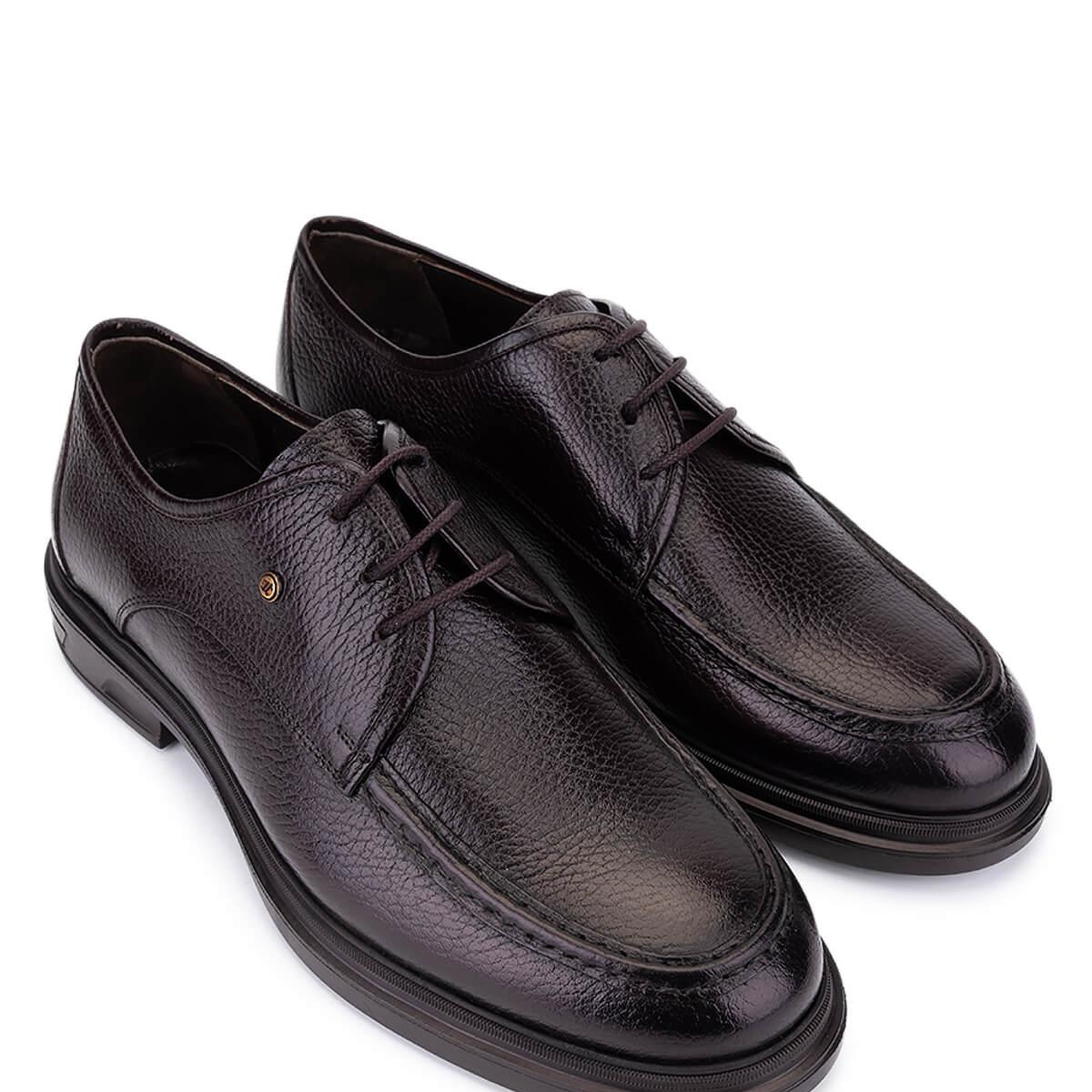 Tamer Tanca Erkek Hakiki Deri Kahverengi Klasik Ayakkabı