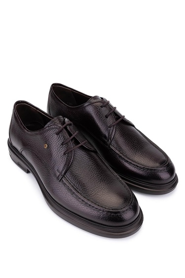  Tamer Tanca Erkek Hakiki Deri Kahverengi Klasik Ayakkabı