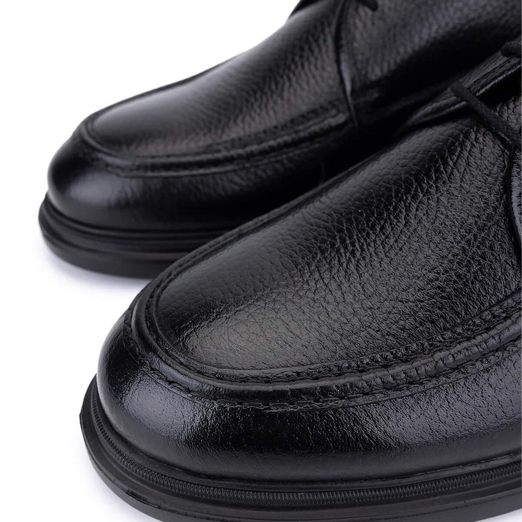 Tamer Tanca Erkek Hakiki Deri Siyah Klasik Ayakkabı