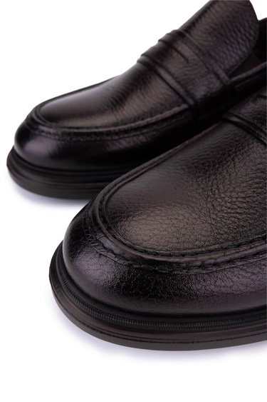  Tamer Tanca Erkek Hakiki Deri Kahverengi Klasik Ayakkabı