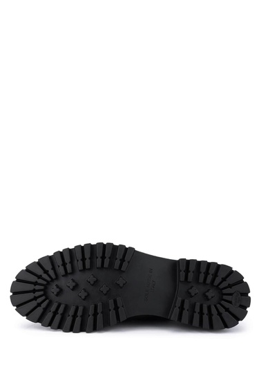  Tamer Tanca Erkek Hakiki Deri Siyah Casual Ayakkabı