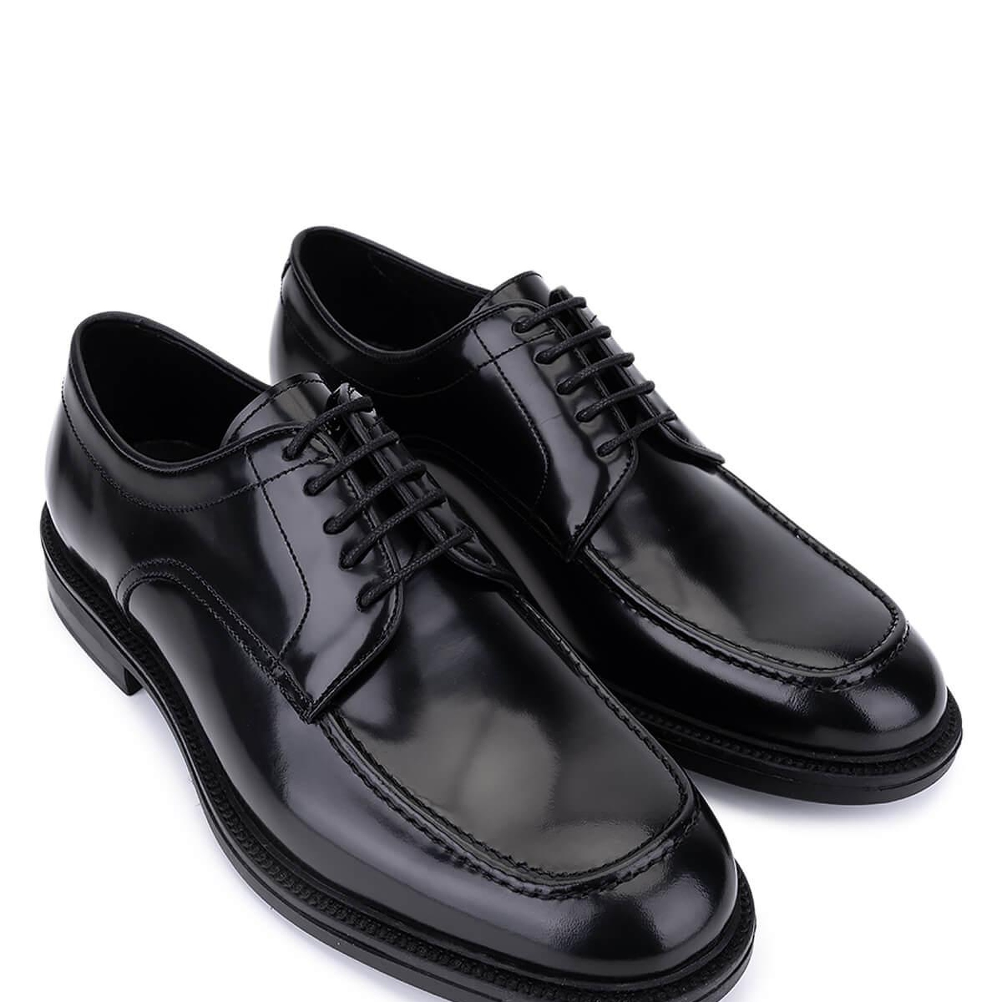 Tamer Tanca Erkek Hakiki Deri Siyah Açma Klasik Ayakkabı