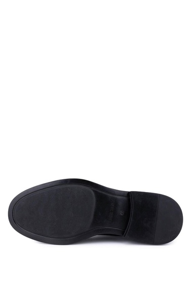  Tamer Tanca Erkek Hakiki Deri Siyah Açma Klasik Ayakkabı