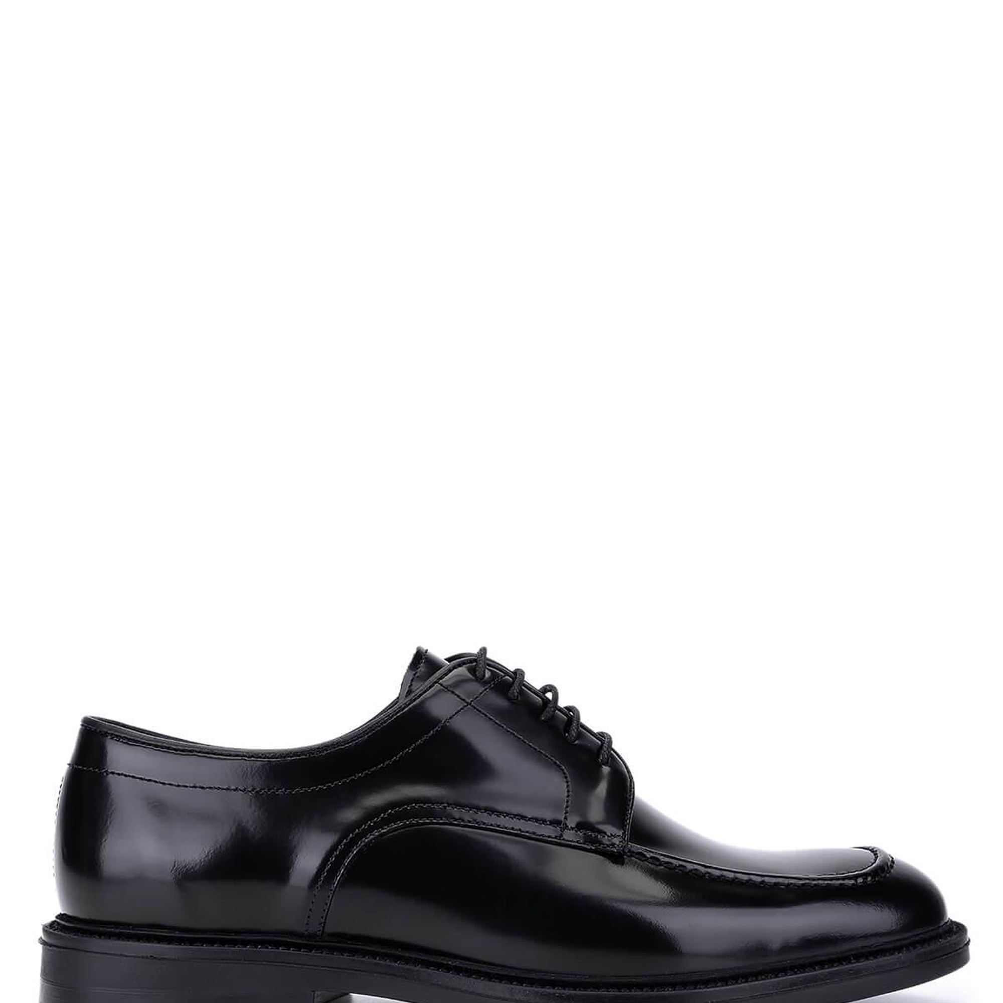 Tamer Tanca Erkek Hakiki Deri Siyah Açma Klasik Ayakkabı