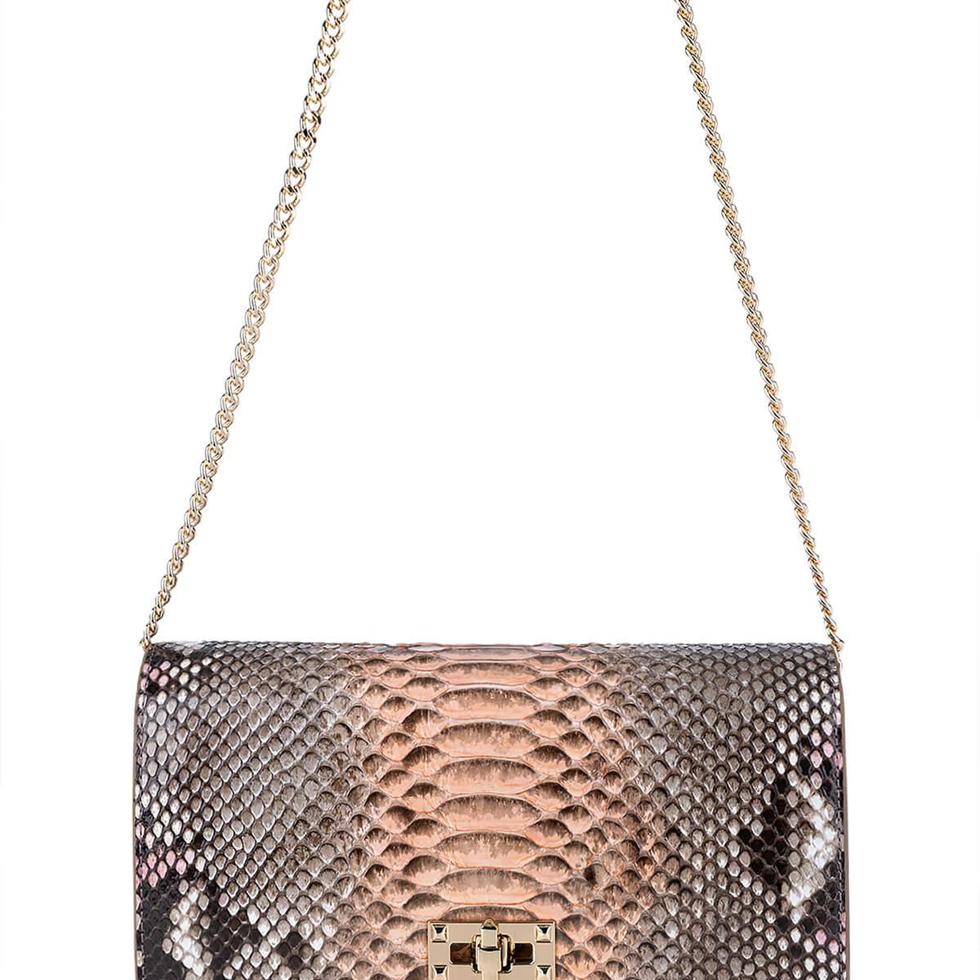 Tamer Tanca Kadın Hakiki Deri Pembe Kol Çantası