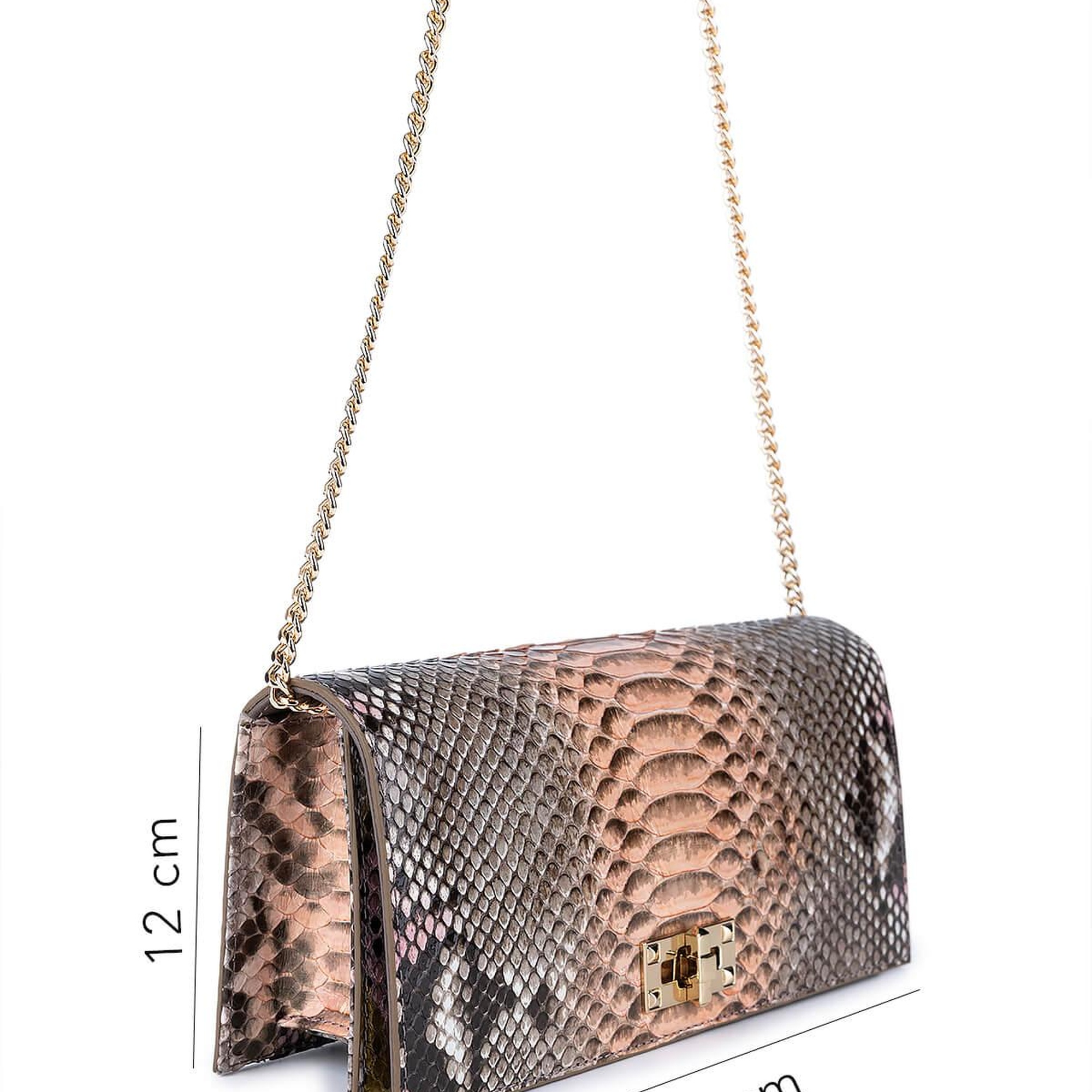 Tamer Tanca Kadın Hakiki Deri Pembe Kol Çantası