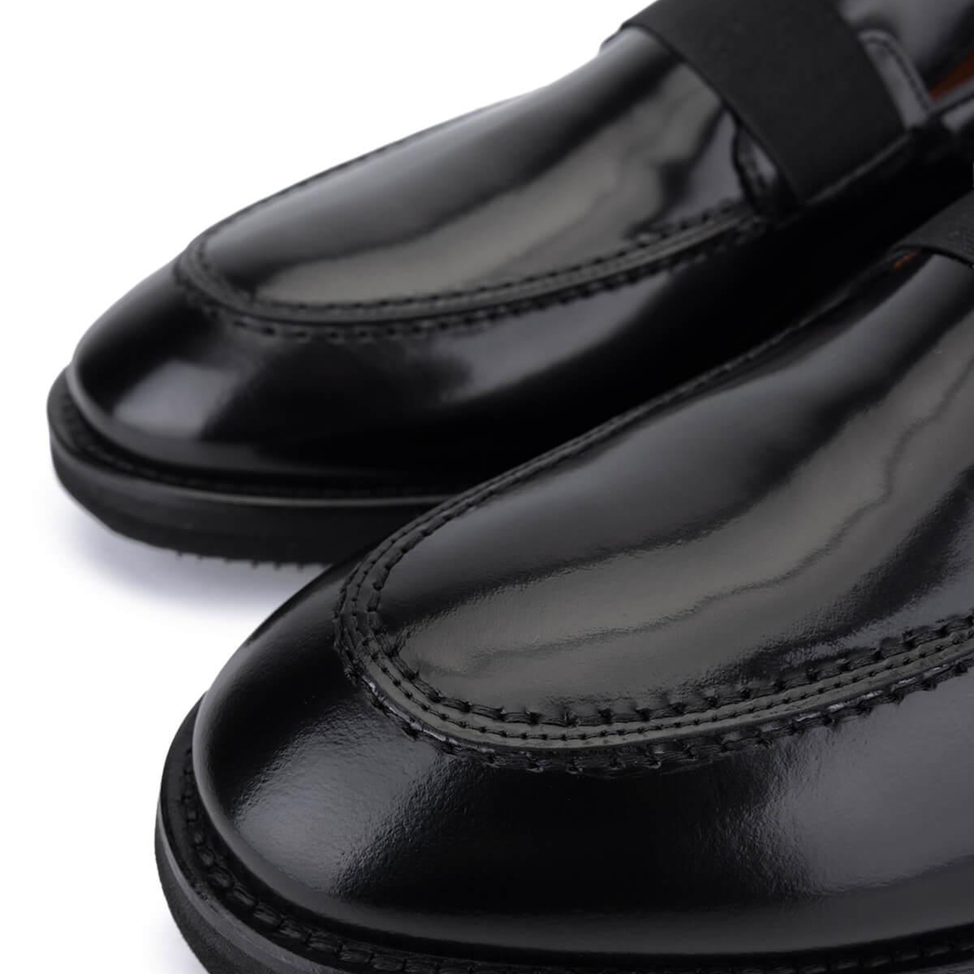 Tamer Tanca Erkek Hakiki Deri Siyah Açma Casual Ayakkabı