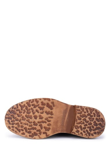  Tamer Tanca Erkek Hakiki Deri Kahverengi Casual Ayakkabı