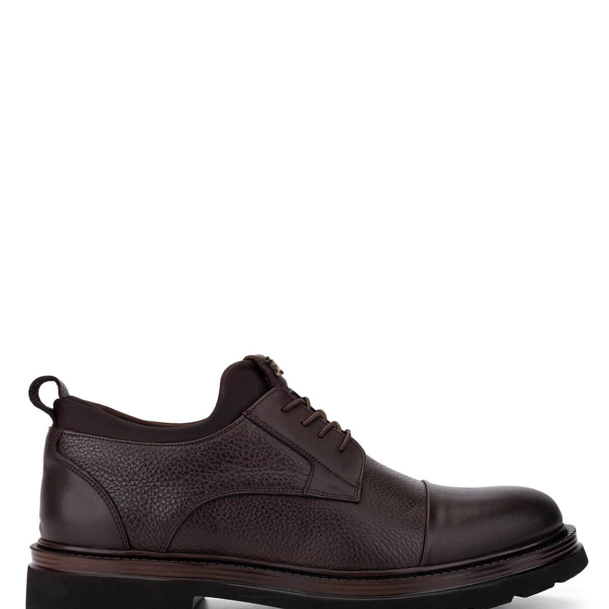 Tamer Tanca Erkek Hakiki Deri Kahverengi Casual Ayakkabı