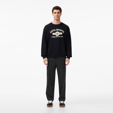  Anta Sports Club Erkek Beyaz Sweatshirt