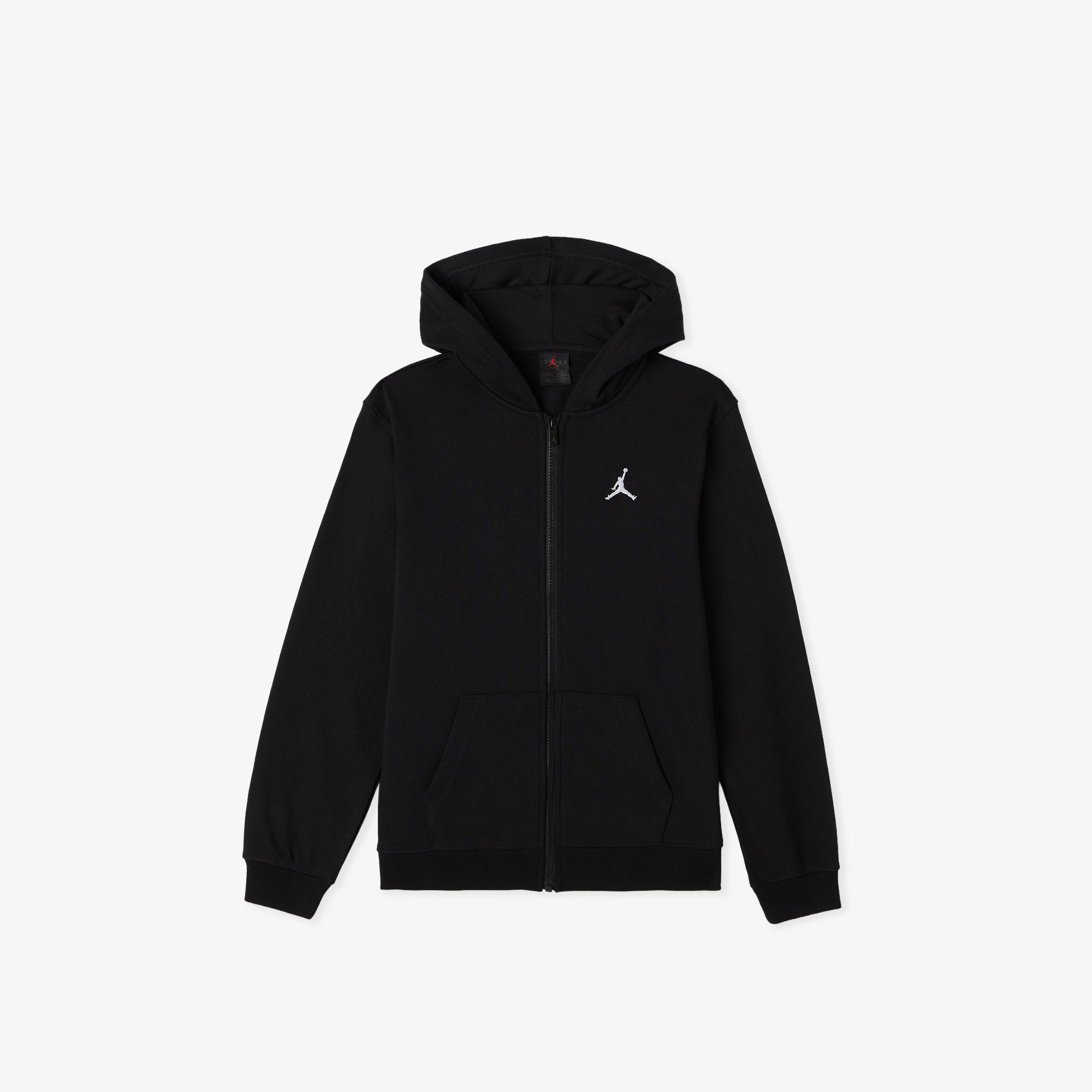 Jordan Brooklyn Çocuk Siyah Fermuarlı Sweatshirt