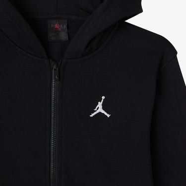  Jordan Brooklyn Çocuk Siyah Fermuarlı Sweatshirt