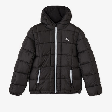  Jordan Essential Puffer Çocuk Siyah Mont