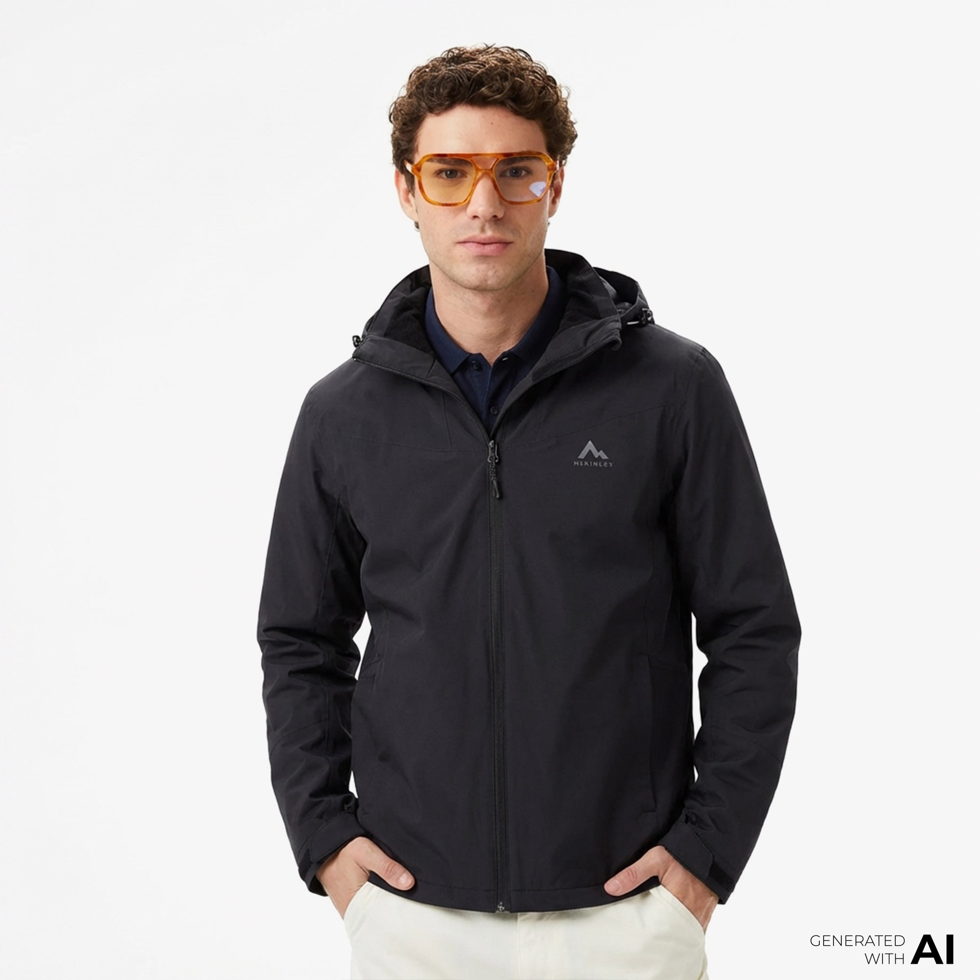 McKinley Tessi 3:1 II Erkek Siyah Outdoor Mont