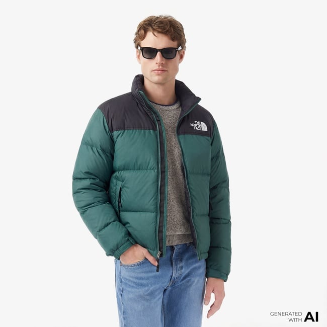  The North Face Erebus Down Erkek Yeşil Outdoor Mont