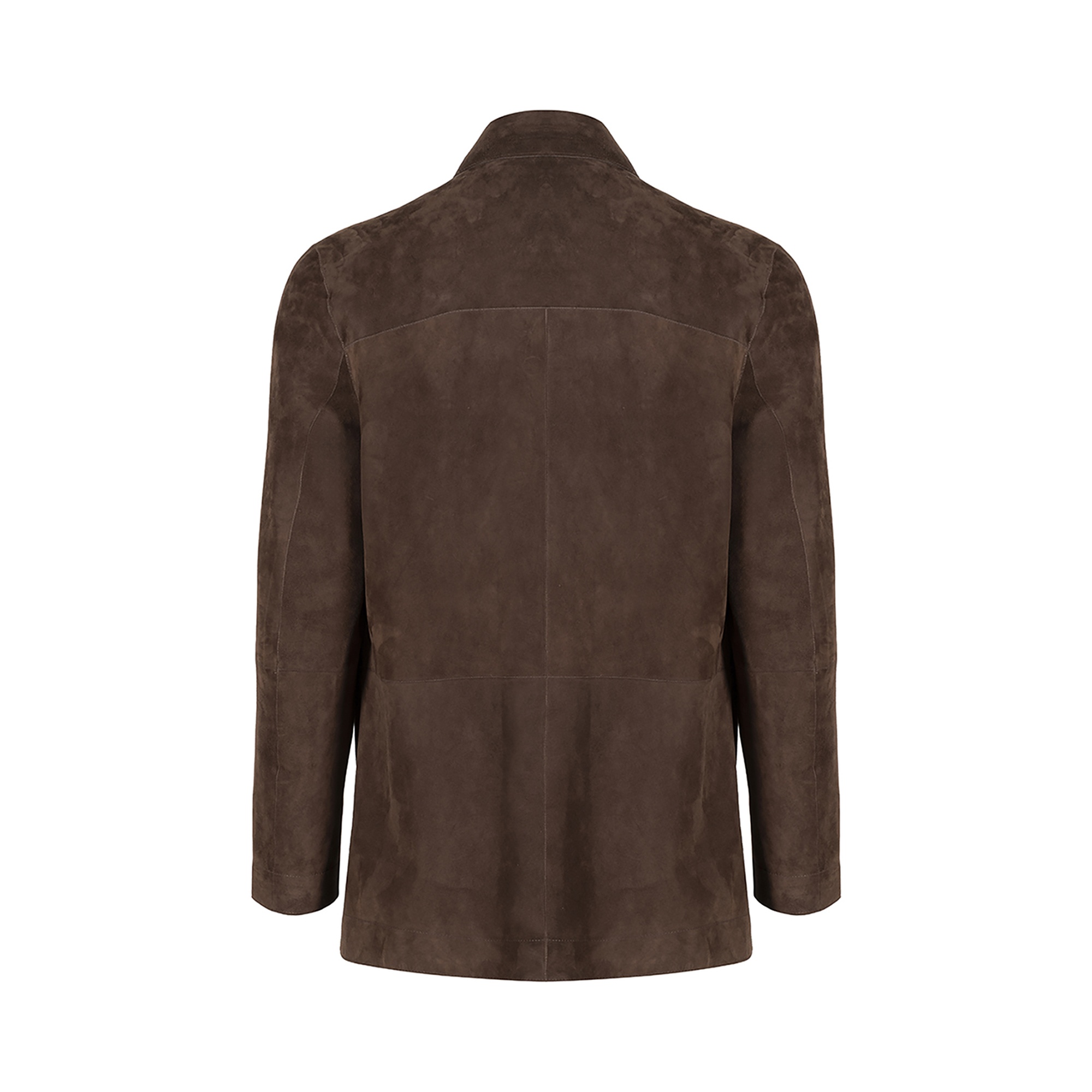 Anoki Kahve Erkek Çift Taraflı Süet Deri Mont