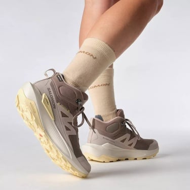  Salomon Elixir Active Mid Gore Tex Kadın Kahverengi Bot