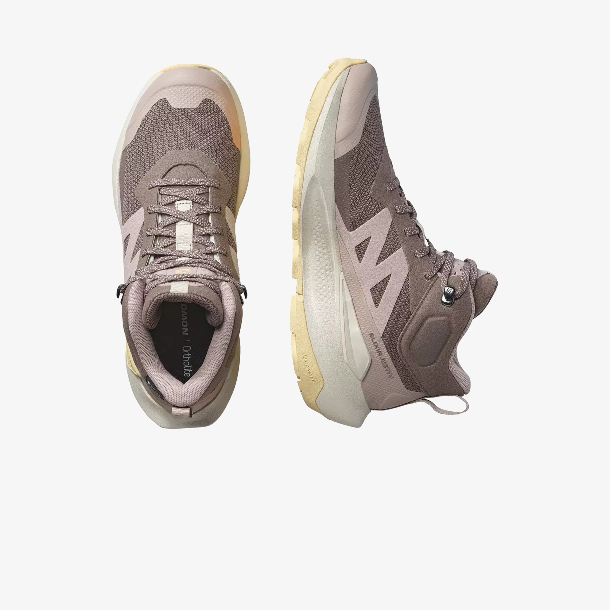 Salomon Elixir Active Mid Gore Tex Kadın Kahverengi Bot