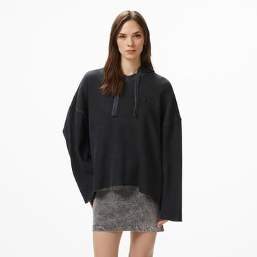  Les Benjamins Regular Fit Kadın Siyah Sweatshirt