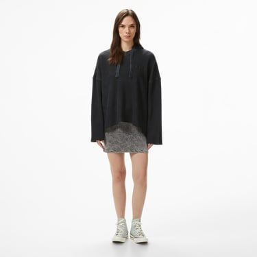  Les Benjamins Regular Fit Kadın Siyah Sweatshirt