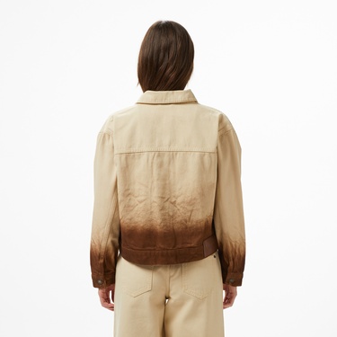  Les Benjamins Regular Fit Kadın Bej Ceket