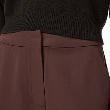  Les Benjamins Regular Fit Kadın Kahverengi Pantolon