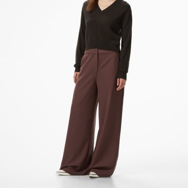  Les Benjamins Regular Fit Kadın Kahverengi Pantolon