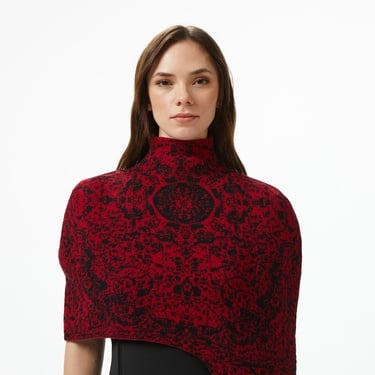  Les Benjamins Classic Fit Kadın Renkli Triko