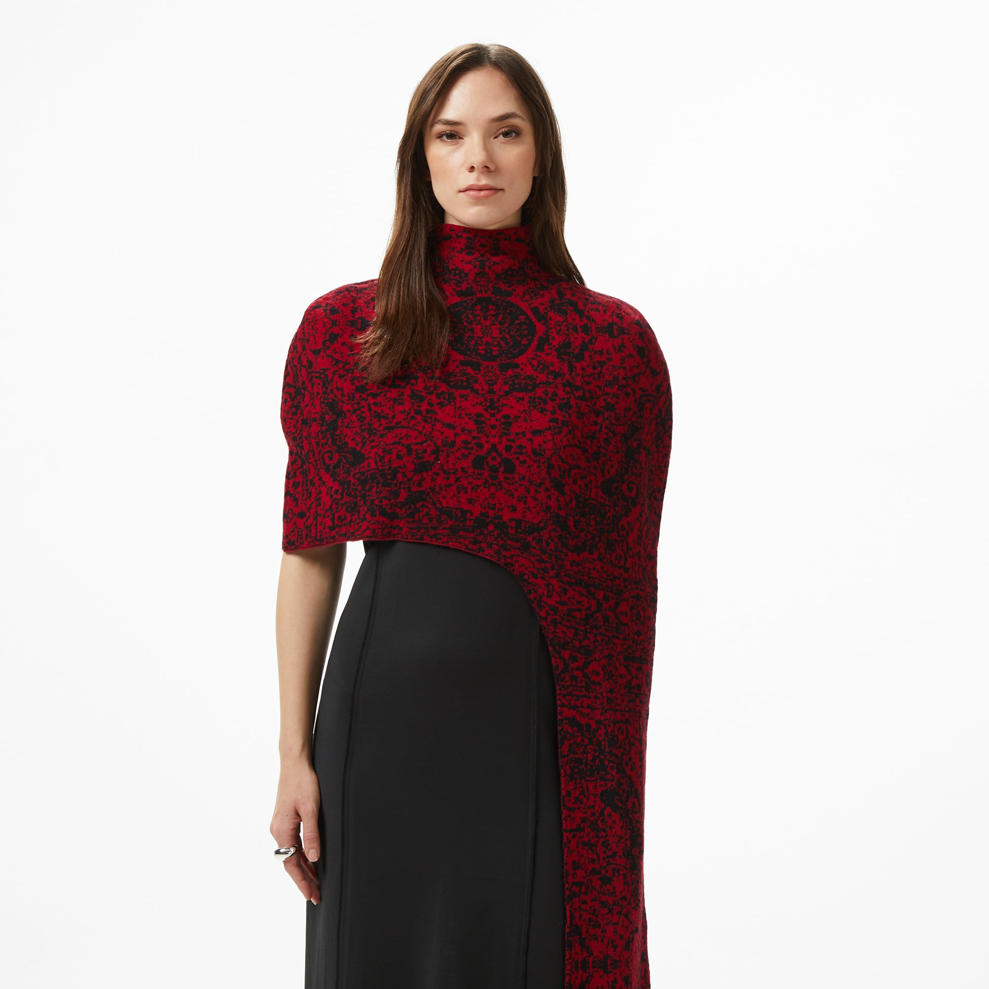  Les Benjamins Classic Fit Kadın Renkli Triko