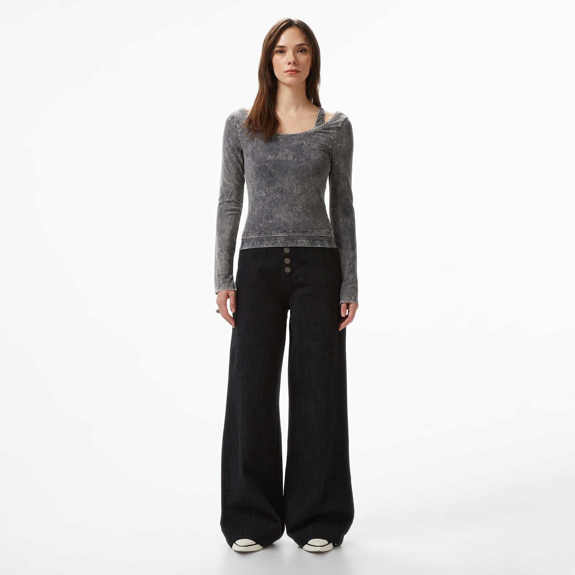 Les Benjamins Regular Fit Kadın Siyah T-Shirt