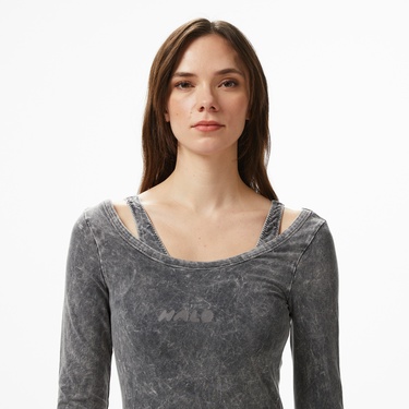  Les Benjamins Regular Fit Kadın Siyah T-Shirt