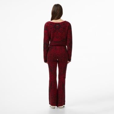  Les Benjamins Regular Fit Kadın Renkli Pantolon