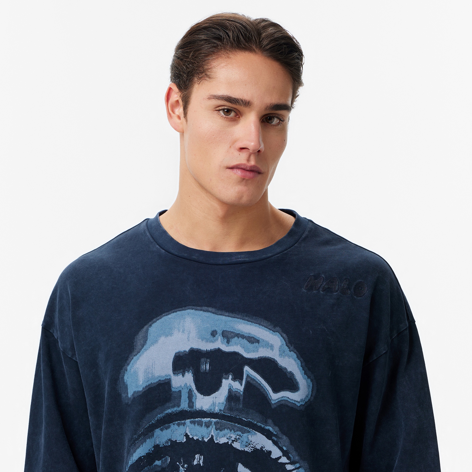 Les Benjamins Regular Fit Erkek Lacivert T-Shirt