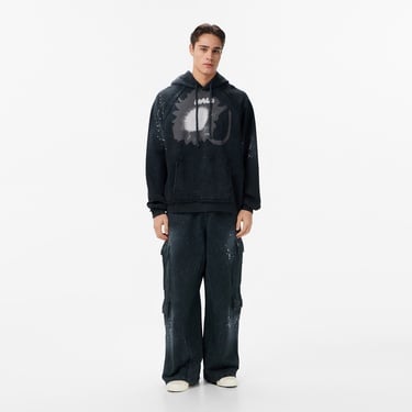  Les Benjamins Regular Fit Erkek Siyah Eşofman Altı