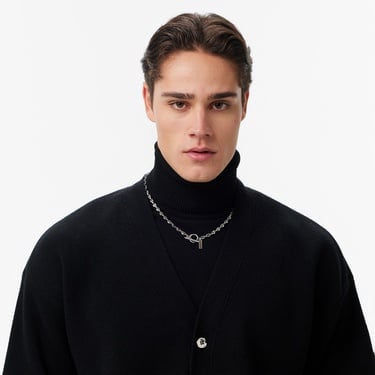  Les Benjamins Classic Fit Erkek Siyah Triko