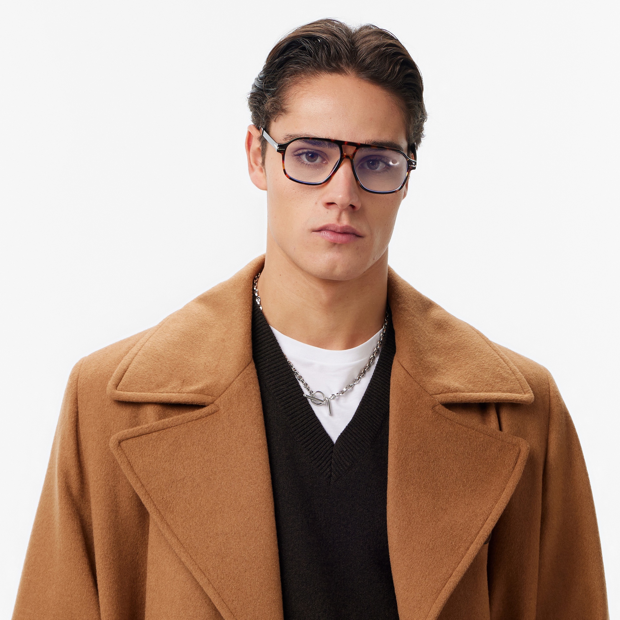 Les Benjamins Regular Fit Erkek Kahverengi Ceket