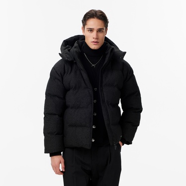  Les Benjamins Regular Fit Erkek Siyah Ceket