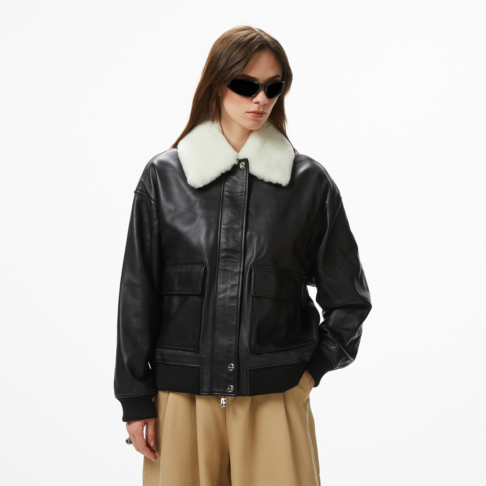  Les Benjamins Regular Fit Kadın Siyah Ceket