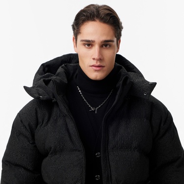  Les Benjamins Regular Fit Erkek Siyah Ceket