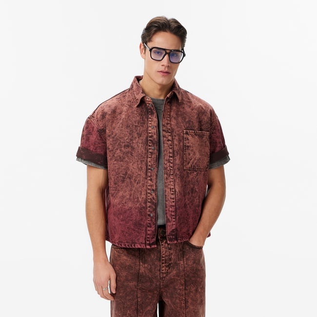  Les Benjamins Classic Fit Erkek Renkli Gömlek