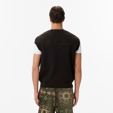  Les Benjamins Regular Fit Erkek Kahverengi Yelek