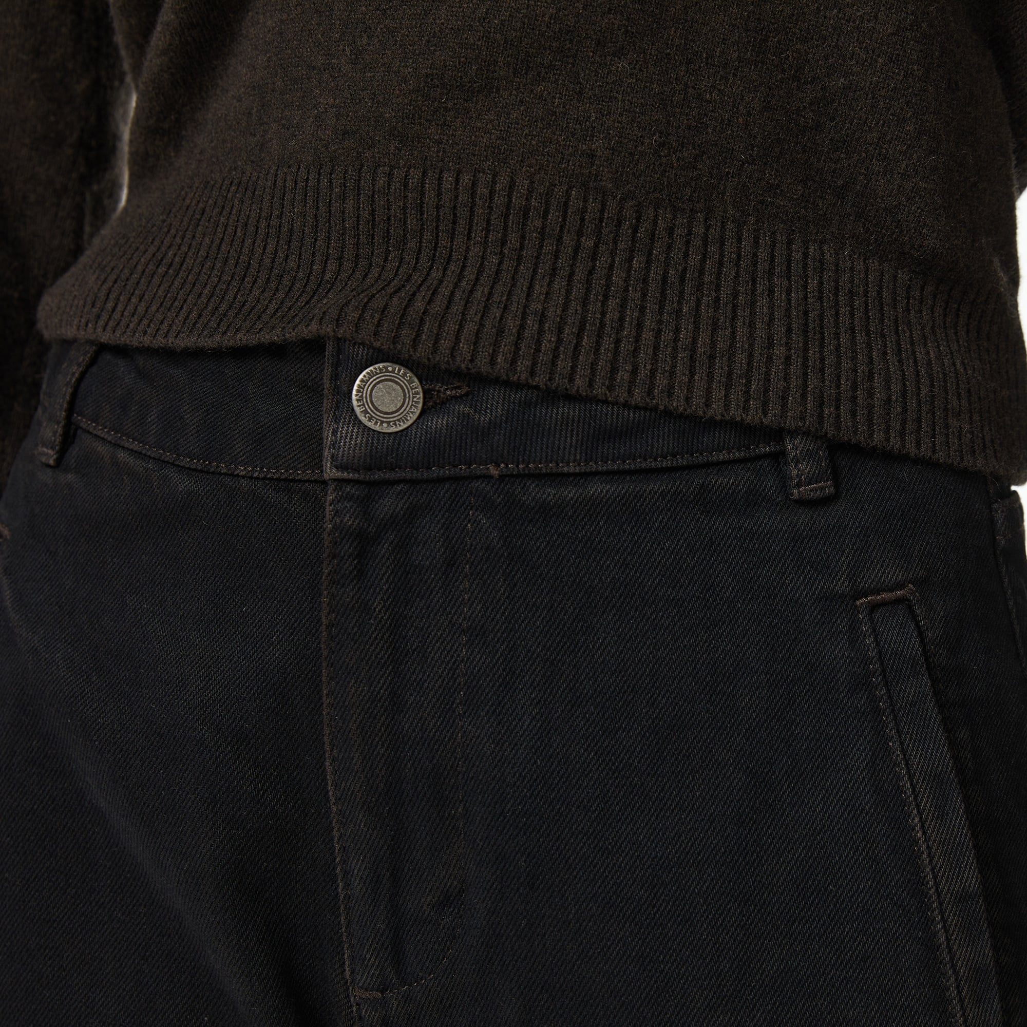 Les Benjamins Regular Fit Kadın Mavi Pantolon