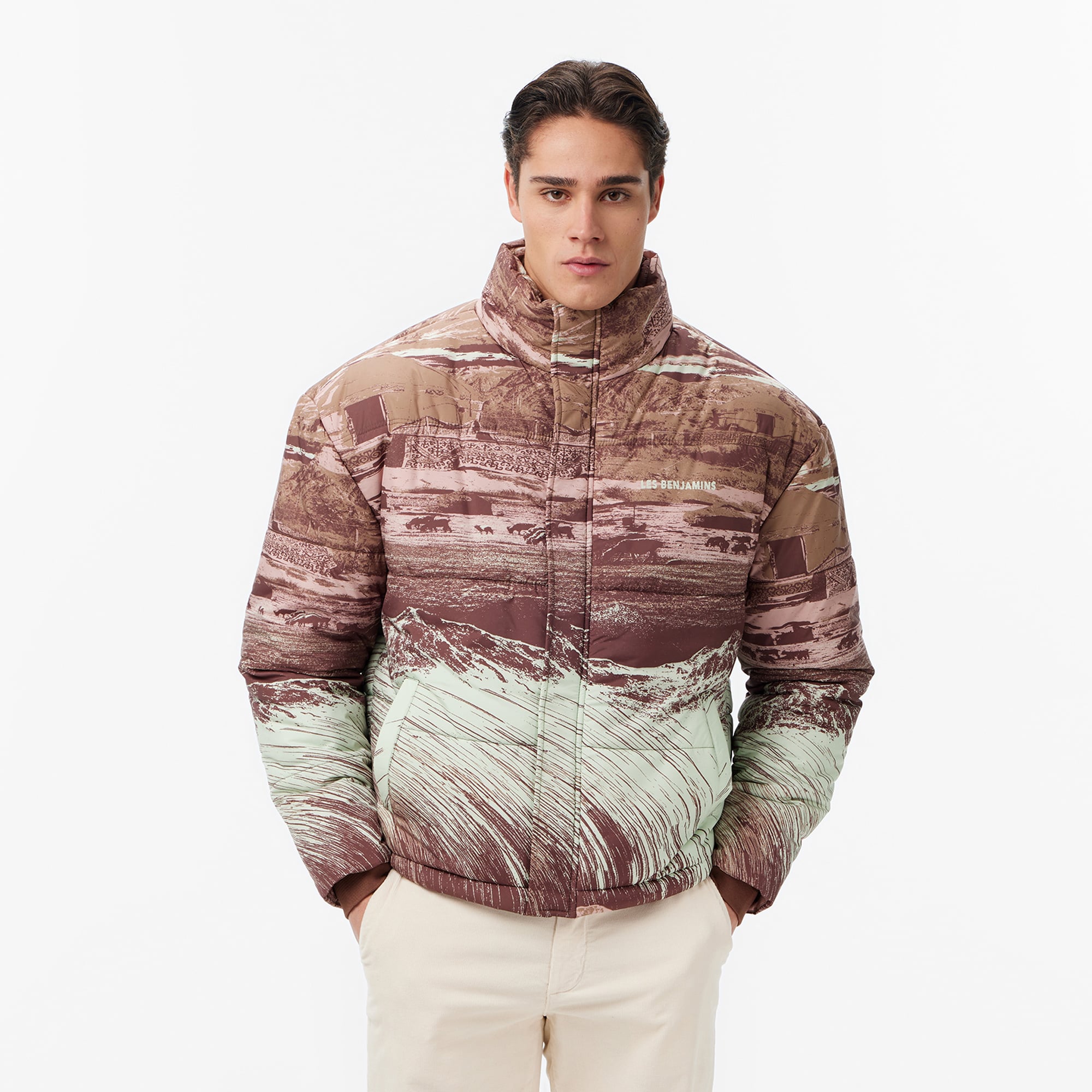  Les Benjamins Regular Fit Erkek Renkli Ceket