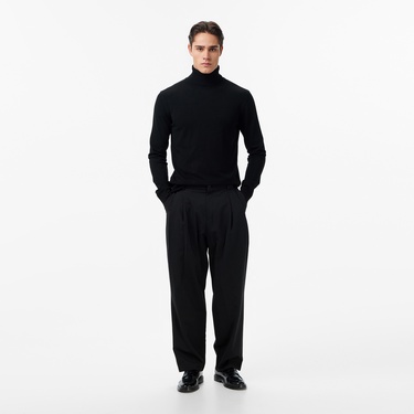  Les Benjamins Classic Fit Erkek Siyah Triko