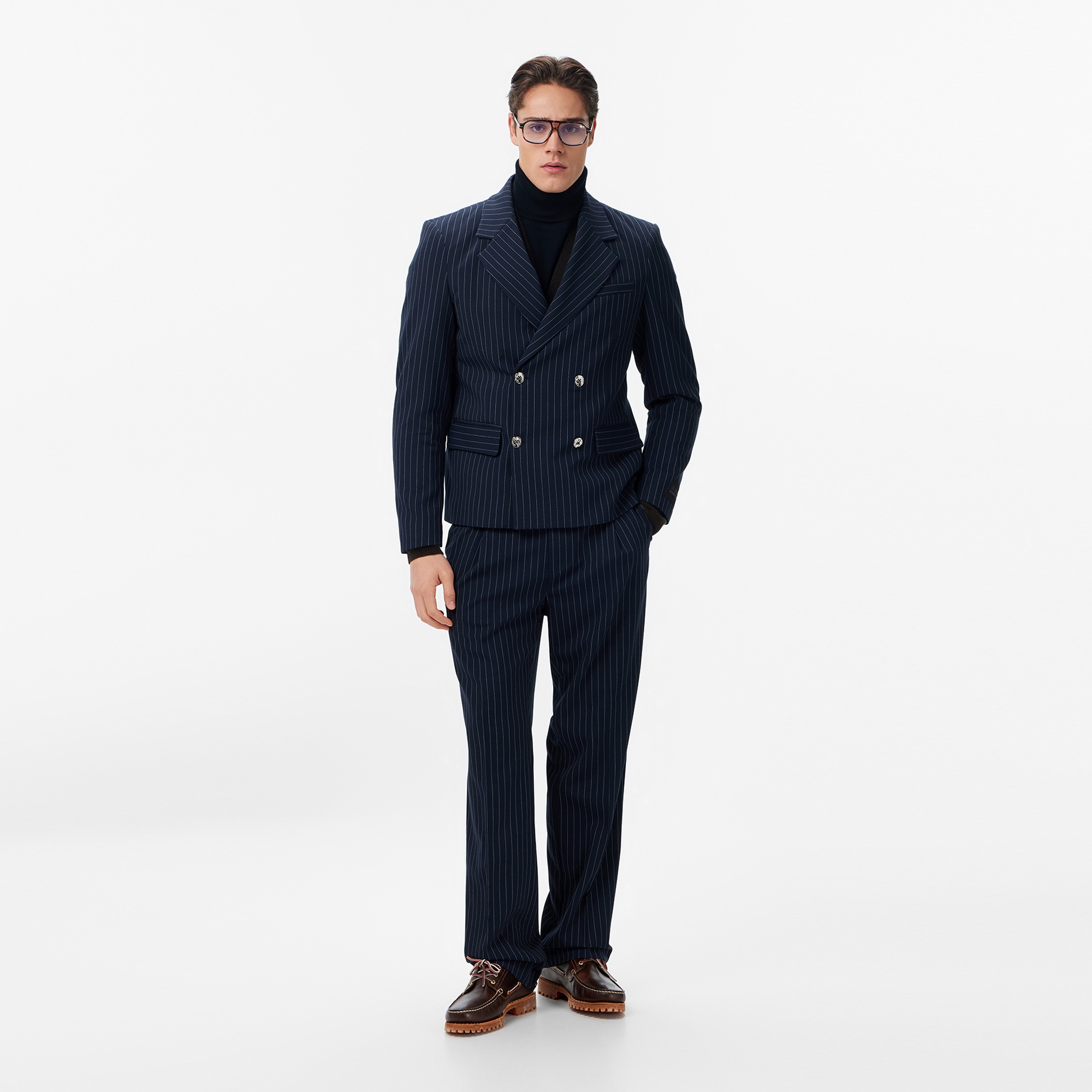 Les Benjamins Regular Fit Erkek Lacivert Pantolon