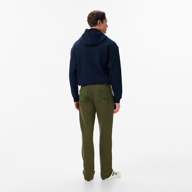  Les Benjamins Regular Fit Erkek Haki Eşofman Altı