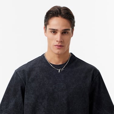  Les Benjamins Regular Fit Erkek Siyah T-Shirt