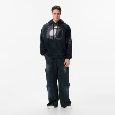  Les Benjamins Regular Fit Erkek Siyah Sweatshirt